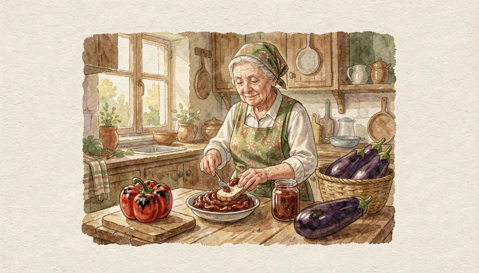 Айвар из перца на зиму в 2026: балканская икра из печёного перца