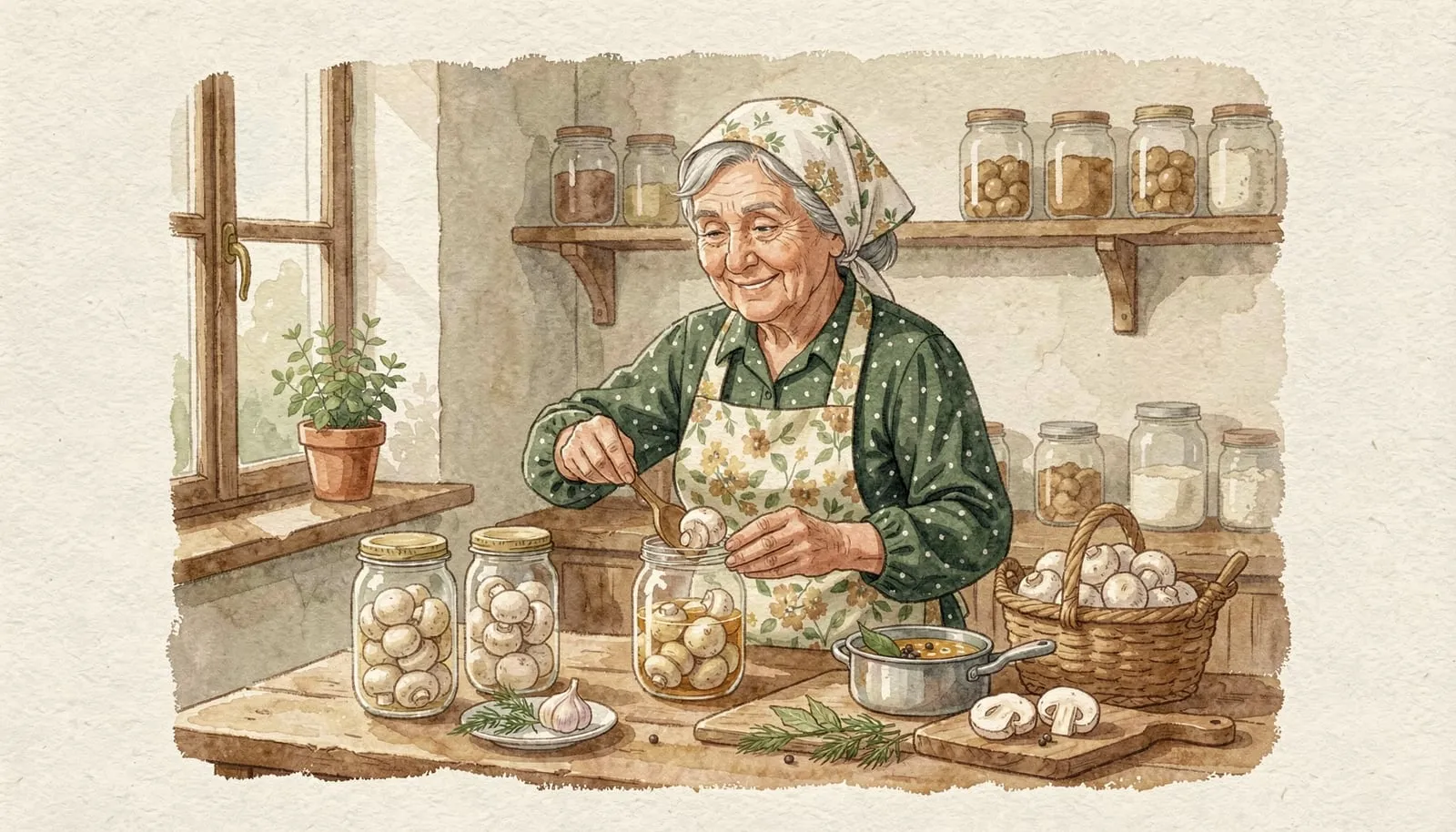 Маринованные шампиньоны в 2026: рецепт за сутки и на зиму