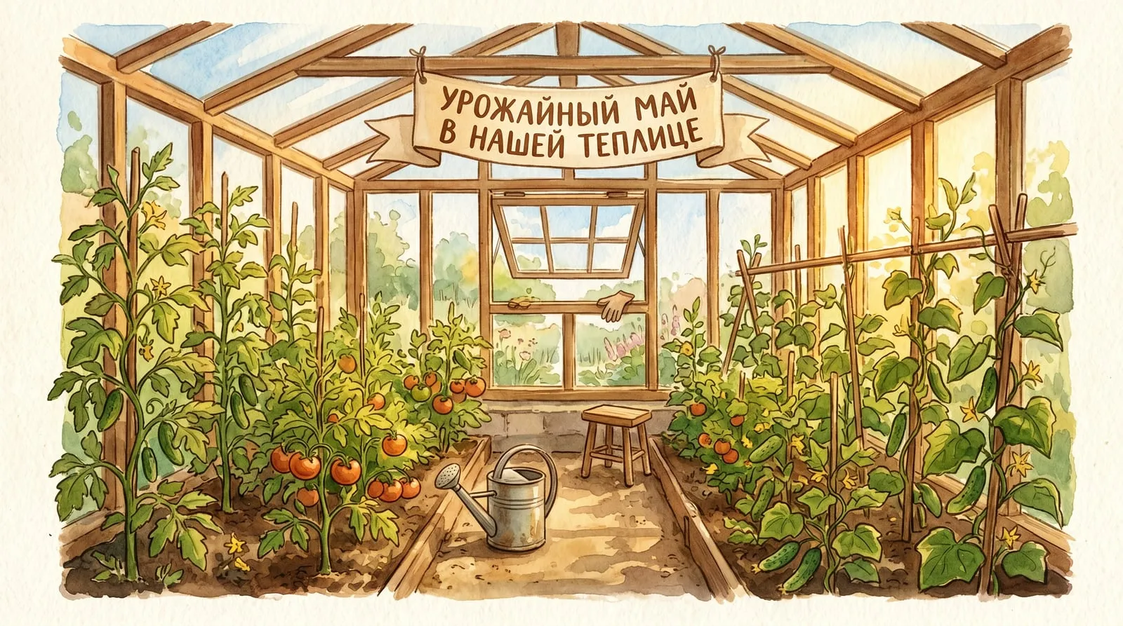 Паутинный клещ в теплице в мае-июне 2026: 3 способа защиты