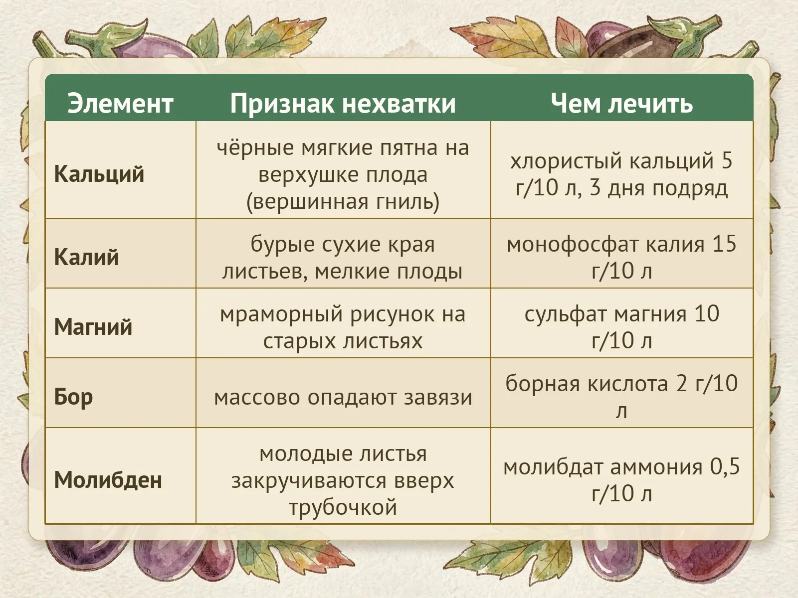 Таблица