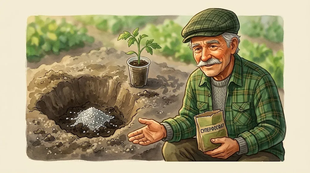 Суперфосфат при посадке: как добавлять в лунку и борозду