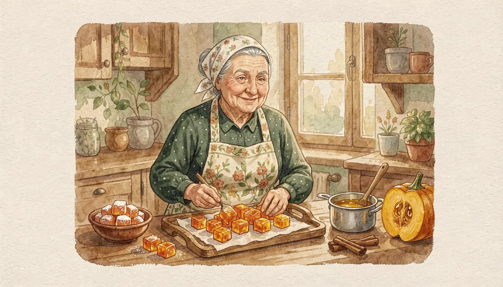Цукаты из тыквы в 2026: как получить упругие кусочки